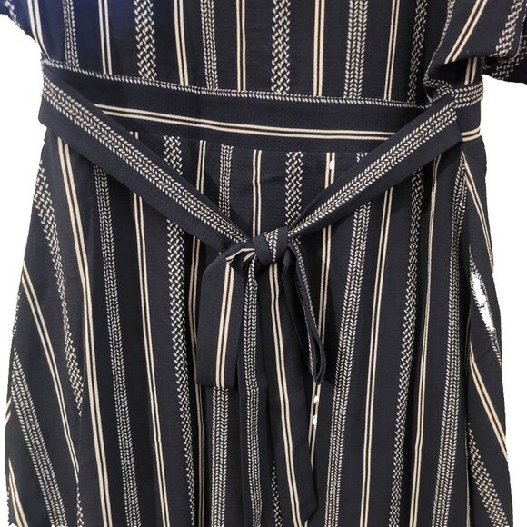 Charlotte Russe Navy and White Striped Mini Dress - Picture 8 of 11